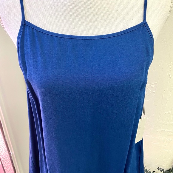 1. State, Fiesta Navy Sleeveless Split Back Sz Sm - Picture 7 of 9